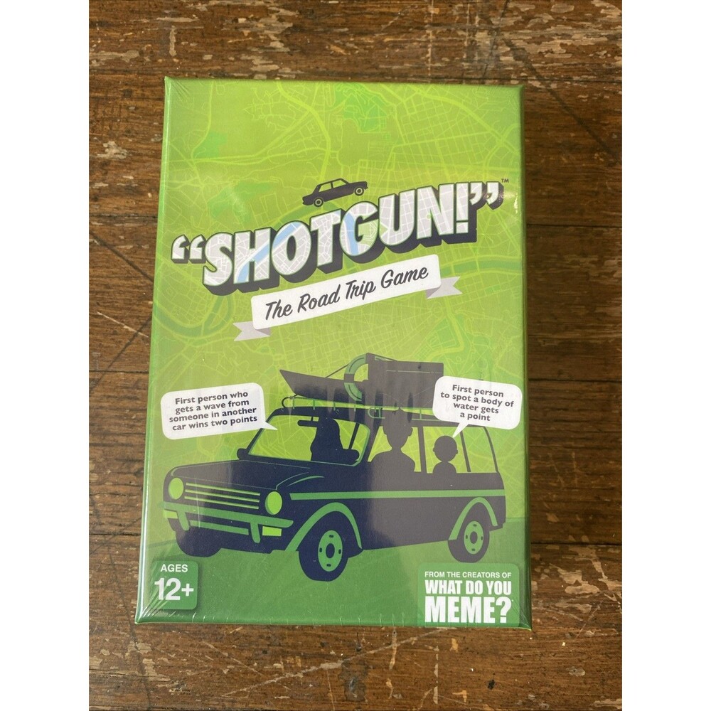 SHOTGUN The Road Trip Game From What Do You Meme? BRAND NEW SEALED 2022